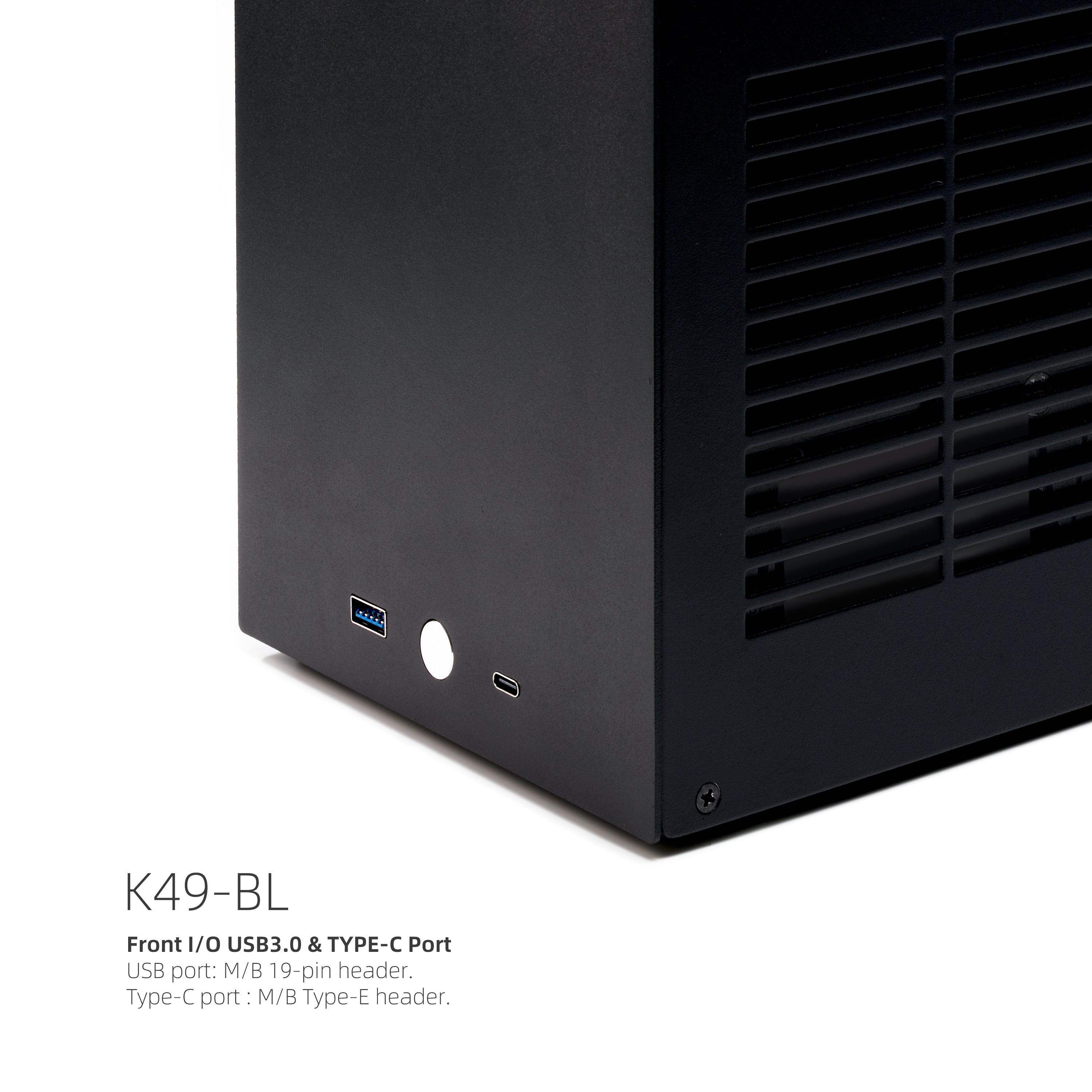SGPC Itx Mini Case - K49BL(Steel)