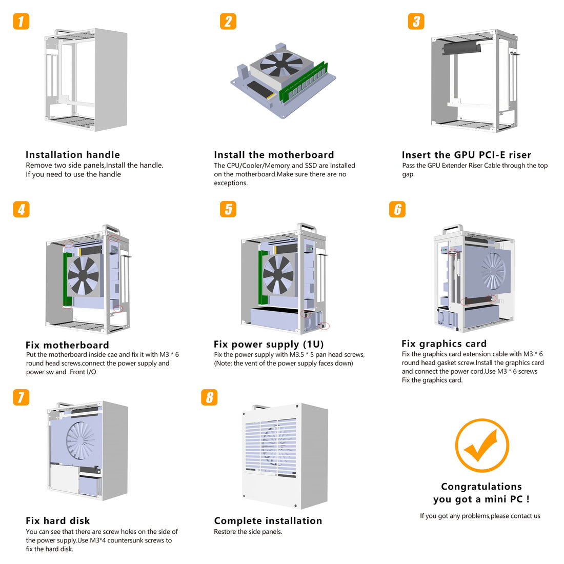 SGPC Itx Mini Case - K39 (Steel)