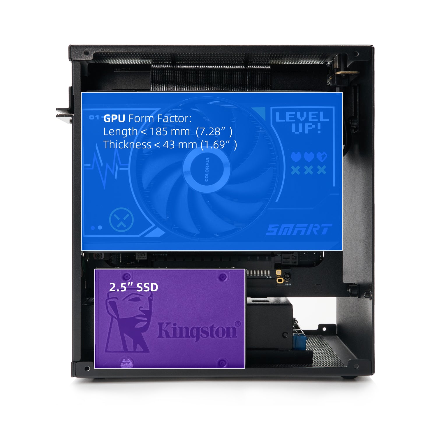 SGPC Itx Mini Case - K39BLK