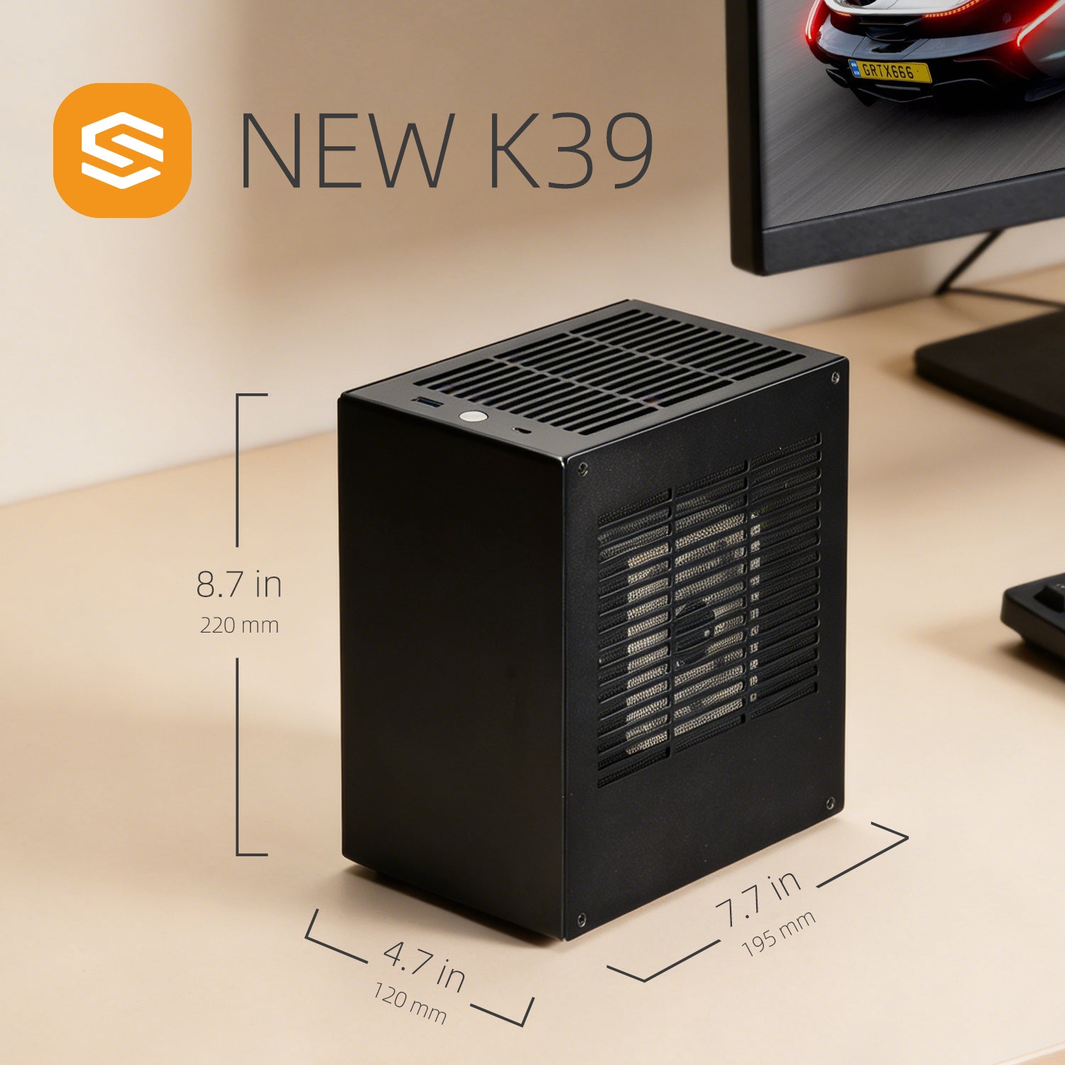 SGPC Itx Mini Case - K39BLK